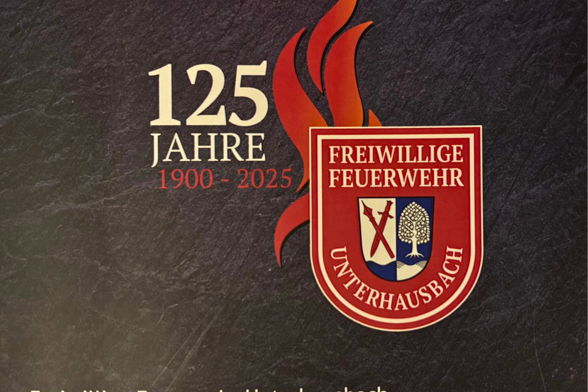 Die FFW Unterhausbach feiert ihr 125 j&auml;hriges Bestehen