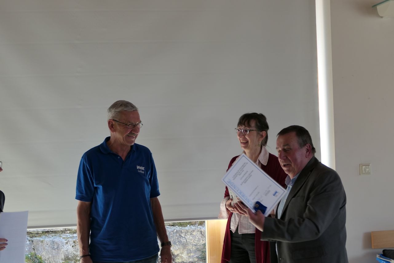 Lothar K&uuml;gler wird geehrt