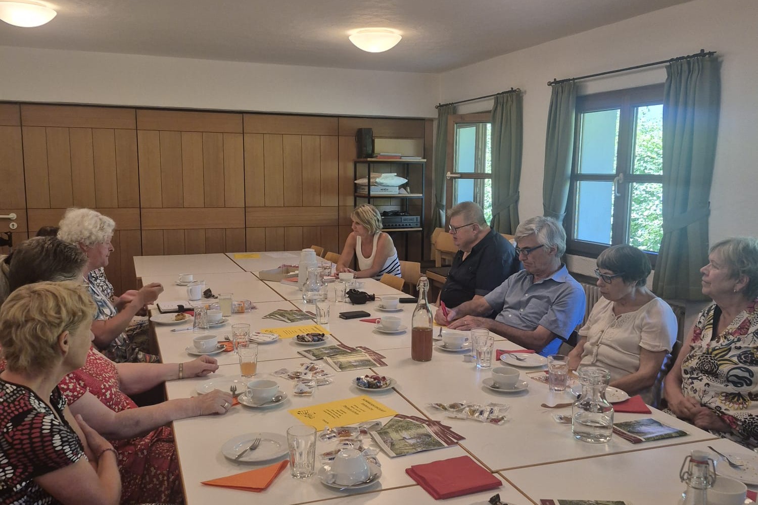 Teilnehmerrunde des 2. Pflegestammtisch des VDK OV Freilassing