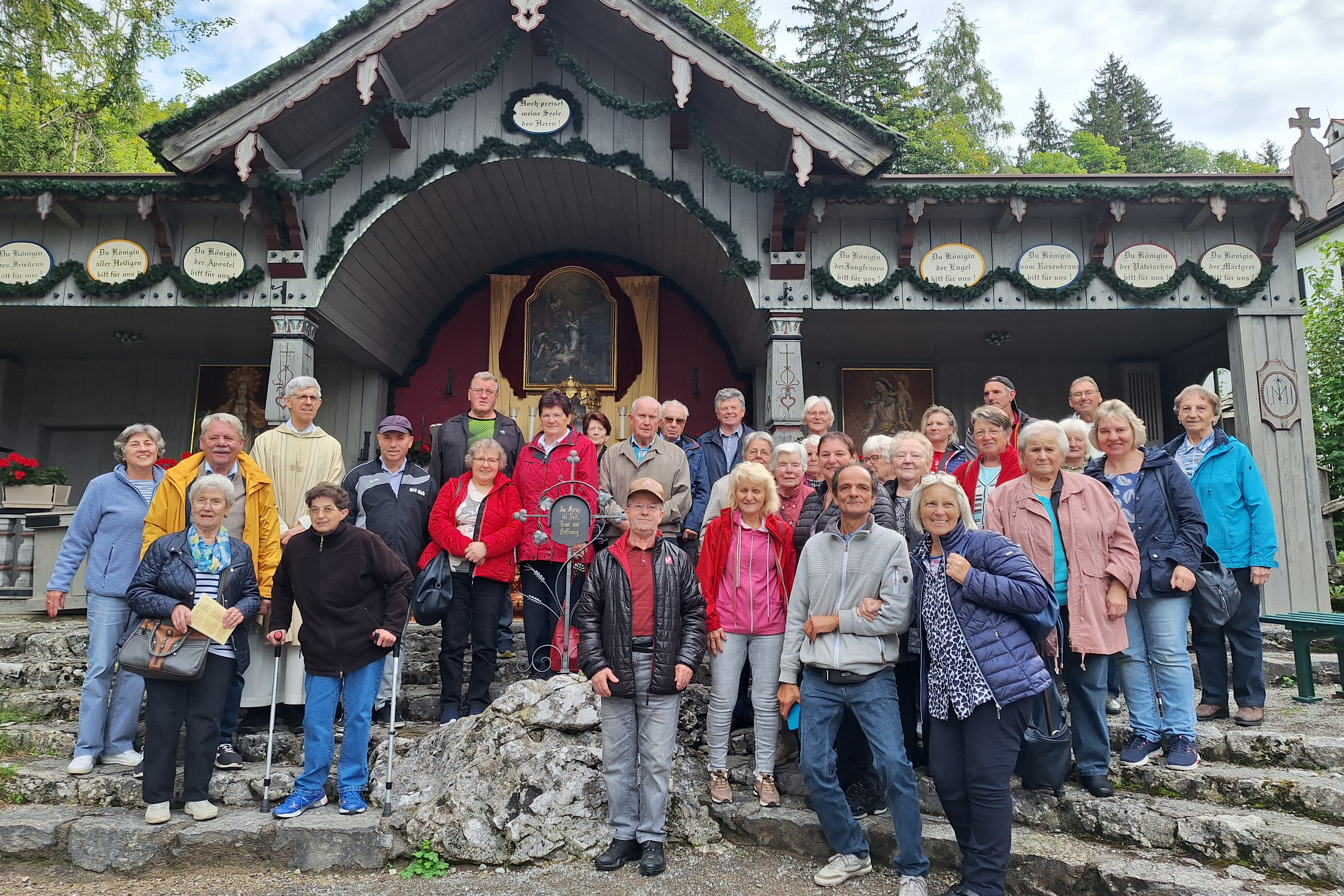 Die Teilnehmer des Jahresausfluges des Vdk Bodenkirchen 2025