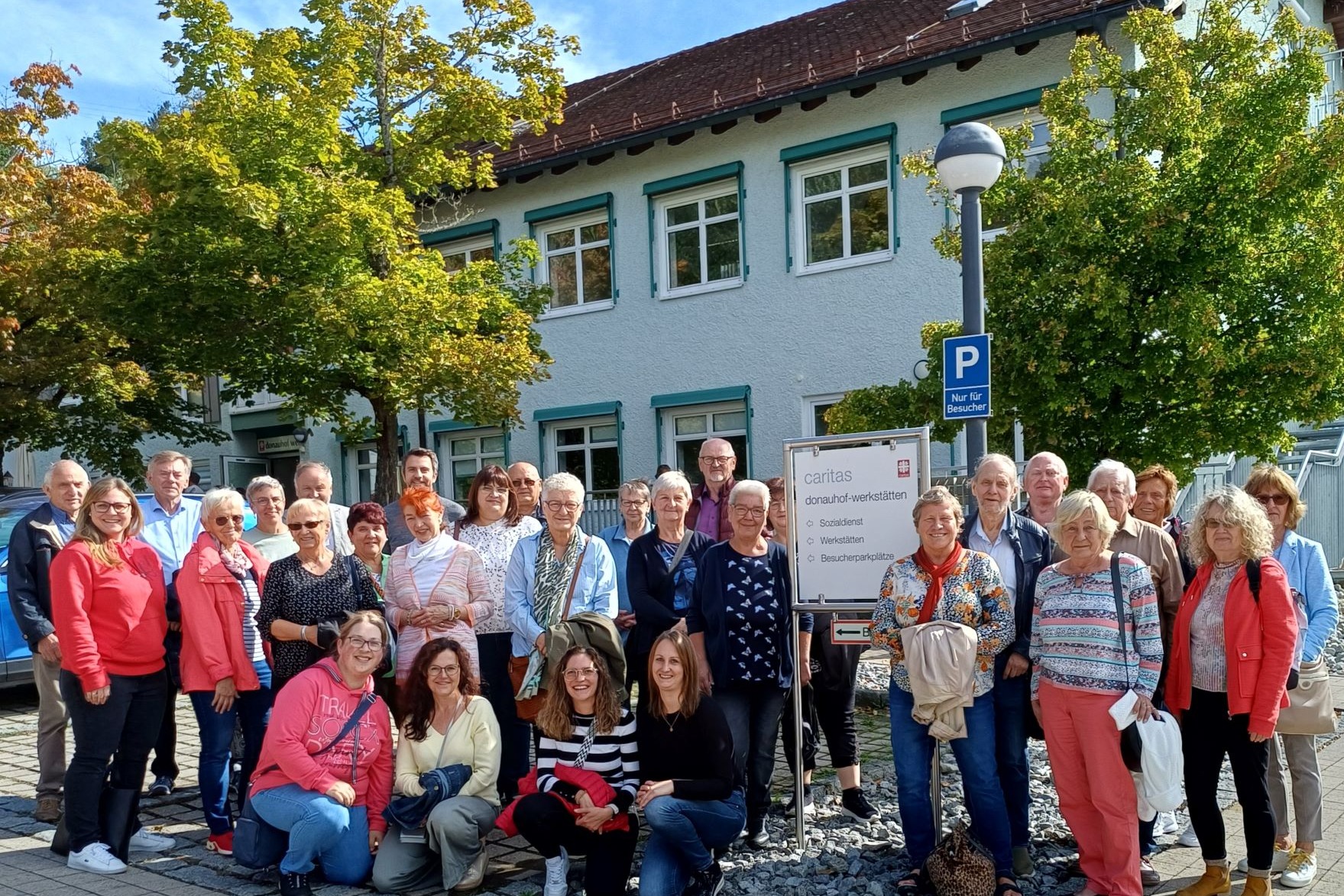 Gruppenfoto Ehrenamtsausflug