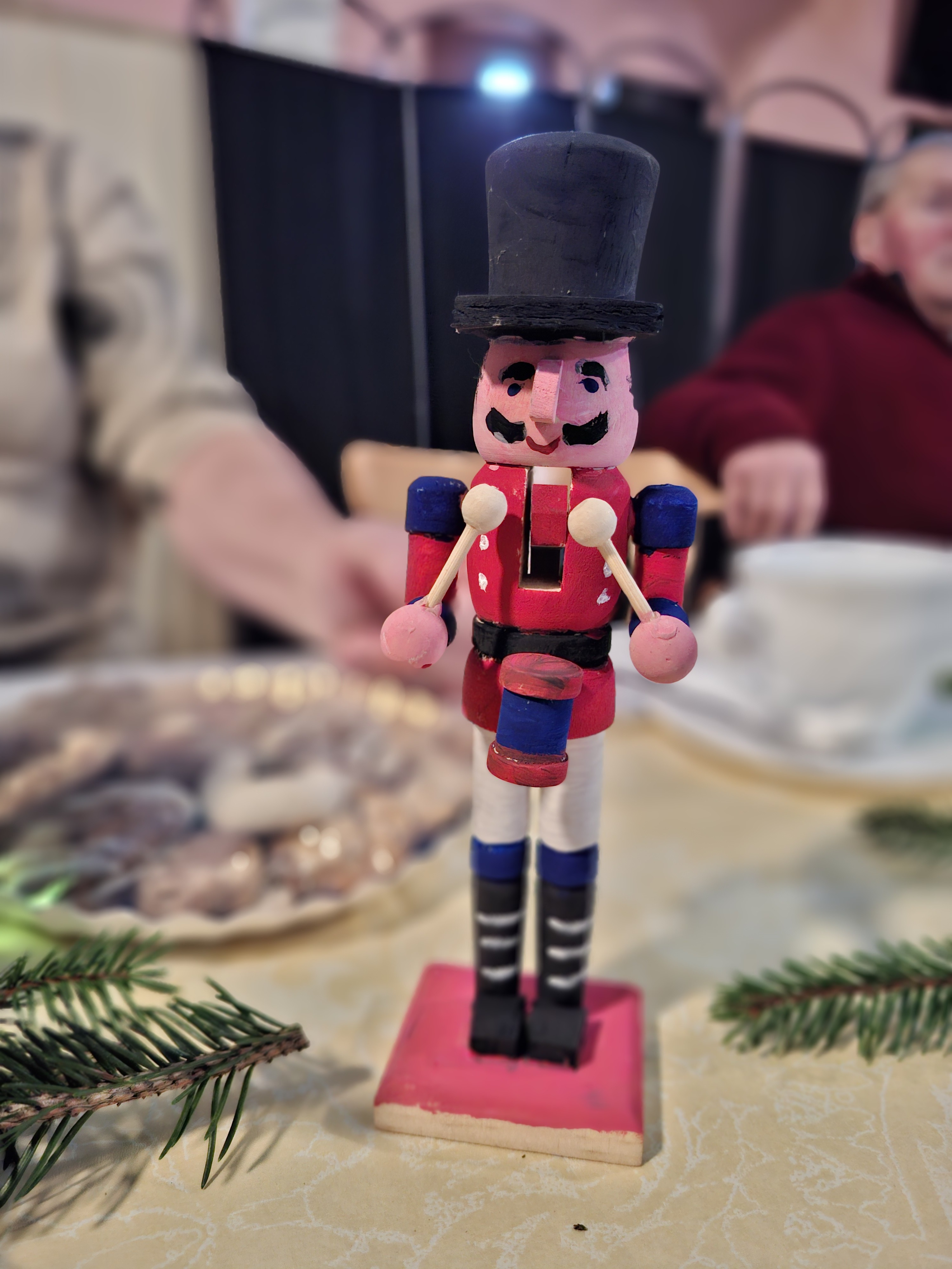 gesponserte Tischdekoration der Firma Seiler Glas Neustadt bei Coburg 1