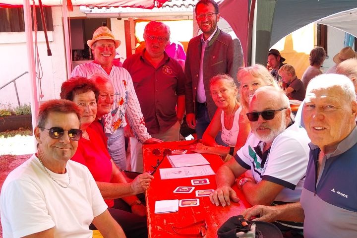 Gruppenfoto Sommerfest Imker