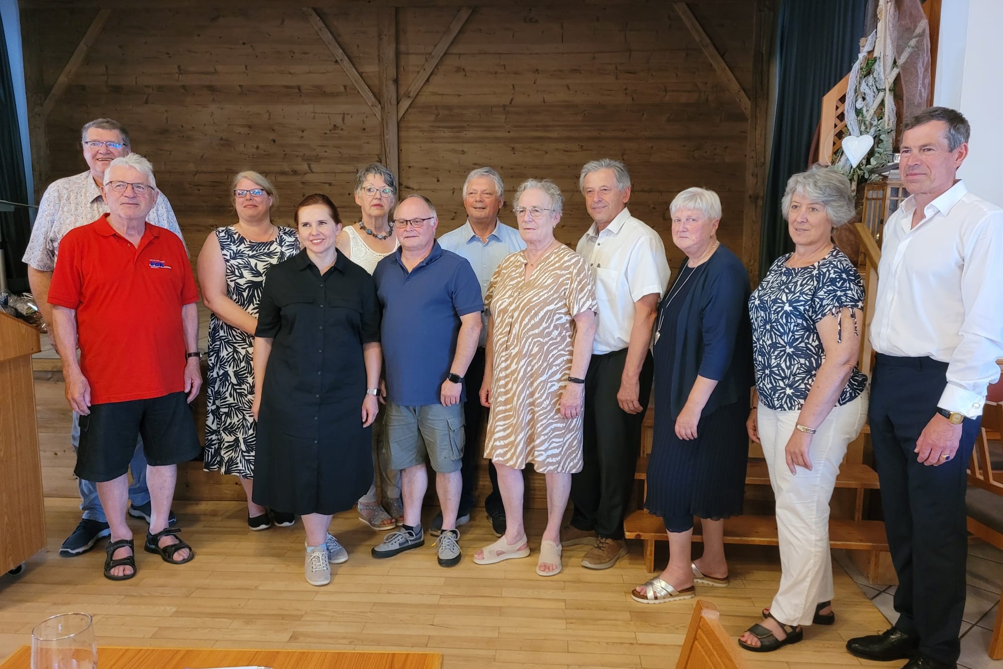 Gruppenfoto der neuen Kreisvorstandschaft