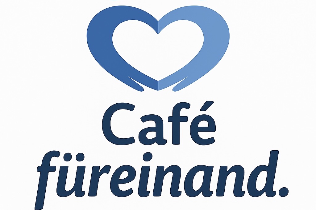 Stilisiertes Herz, darunter Text Caf&eacute; F&uuml;reinand.