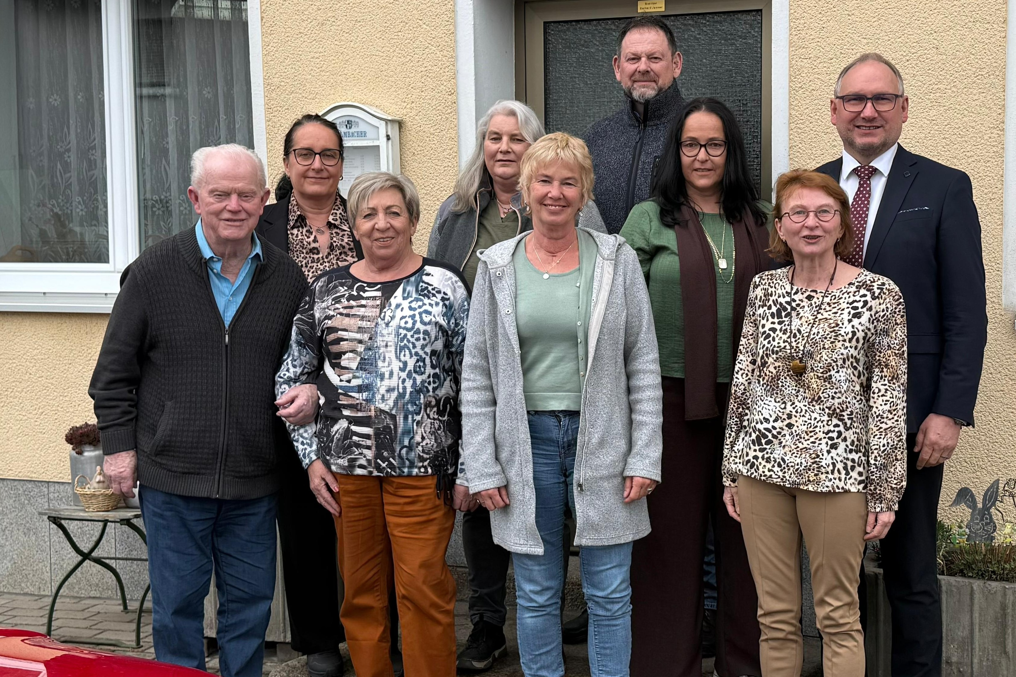 Neuer Vorstand VdK OV Mantel