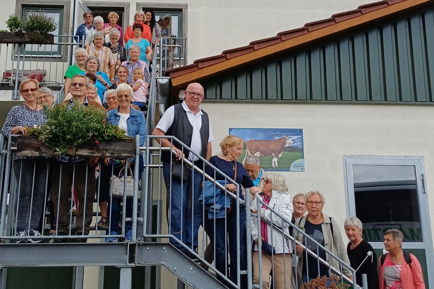 Gruppenfoto Fahrt zum Stoi Café Gruppenfoto Fahrt zum Stoi Café