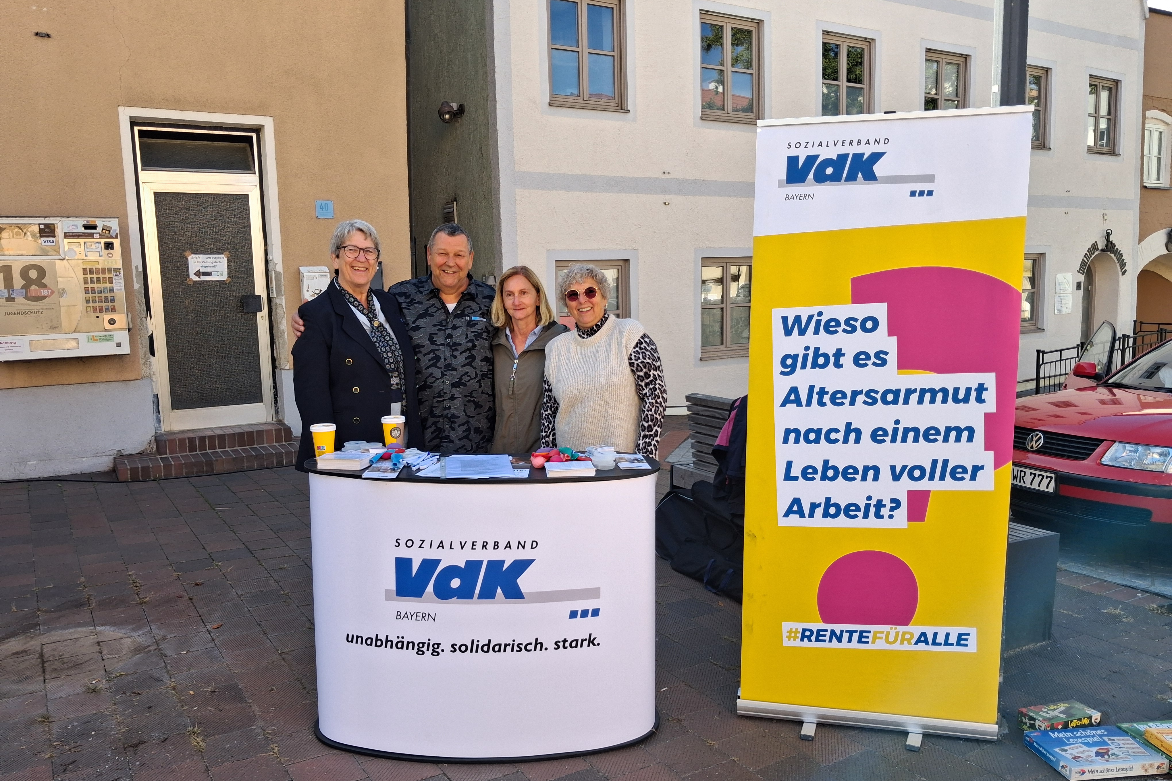 Info-Stand am 27.09.2026