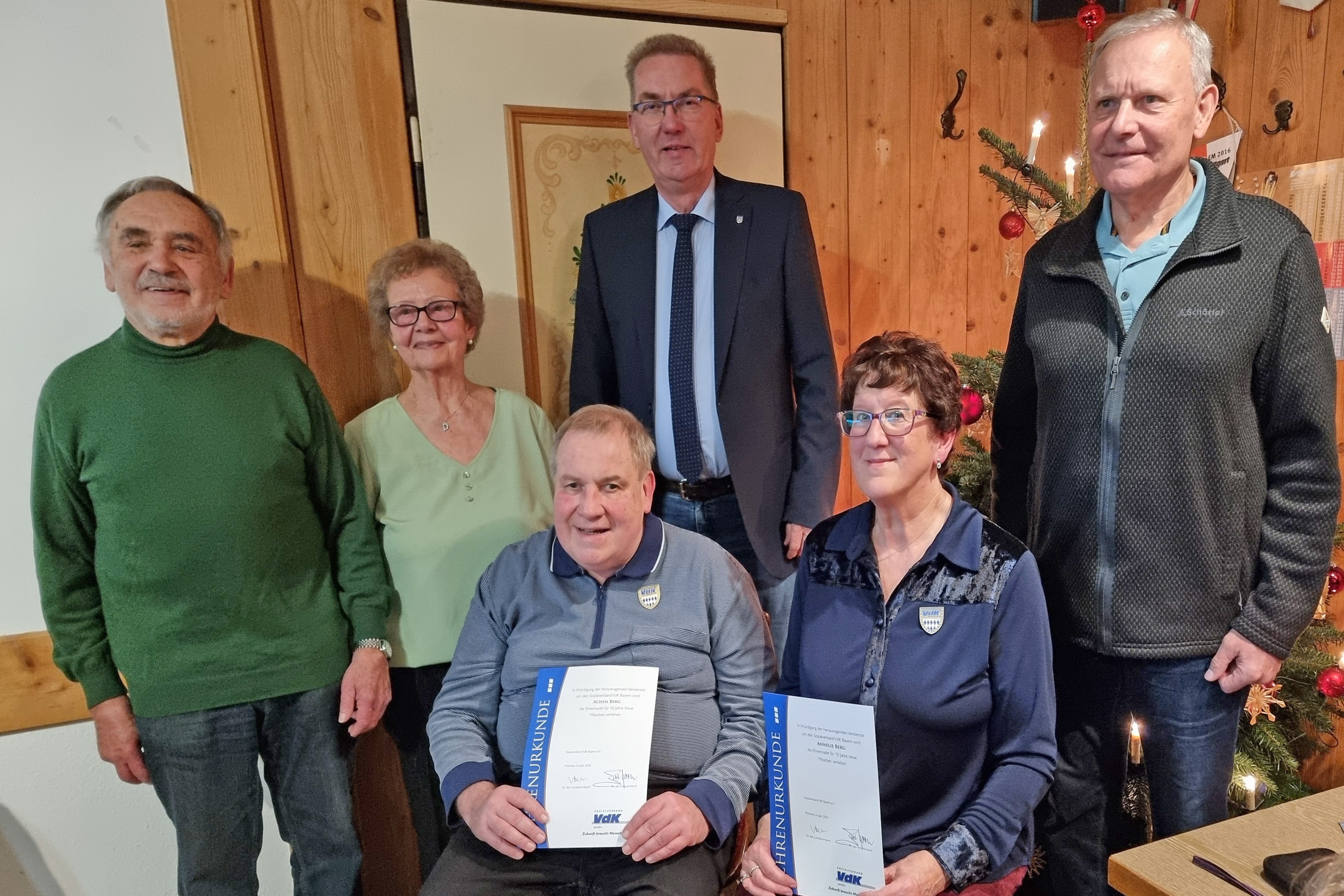 10 Jahre im Ehrenamt Wichtiges Engagement in der Ortsvorstandschaft